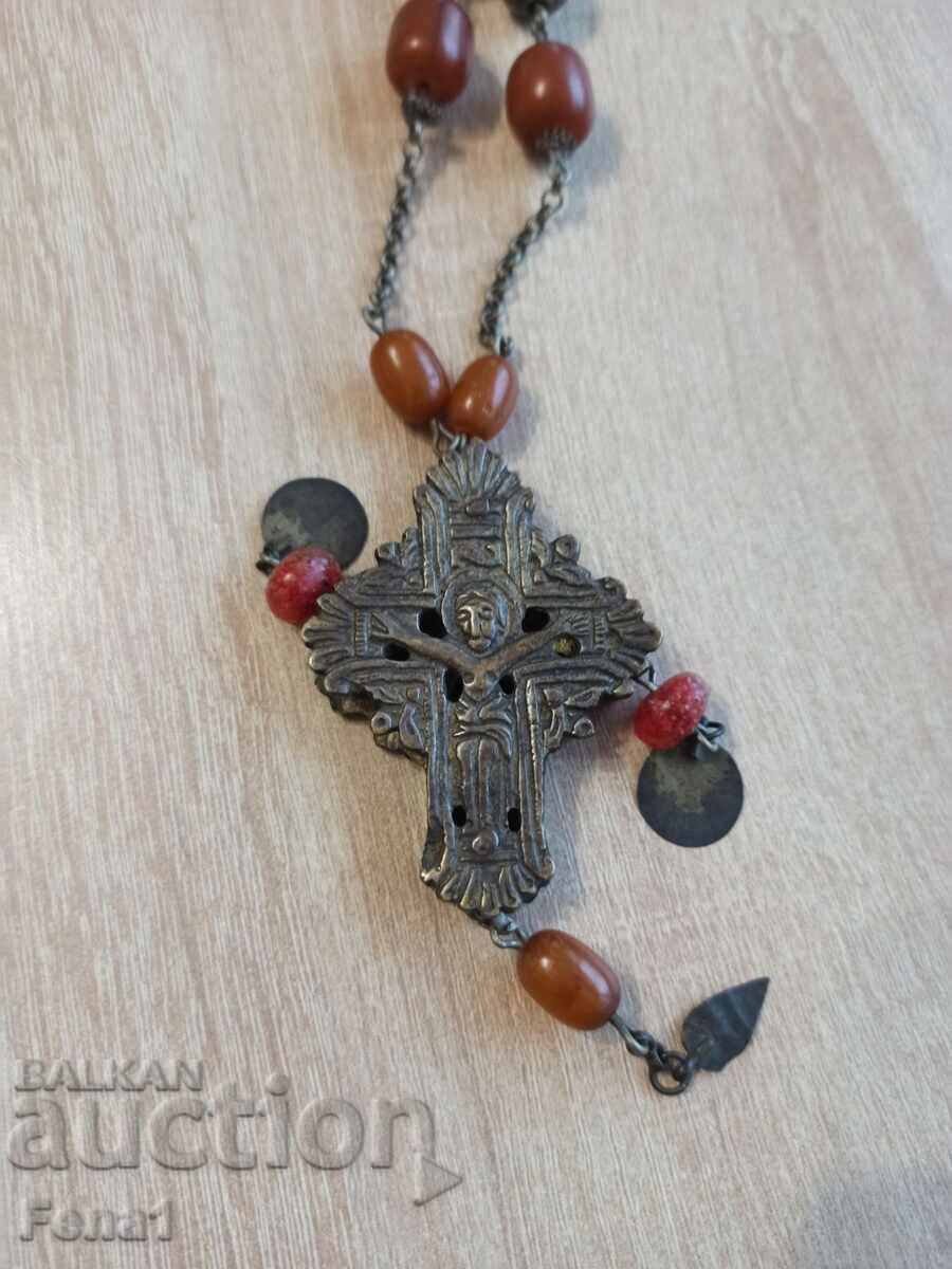 Аукцион Възрожденски месингов кръст енколпион, Аукцион Възрожденски месингов кръст енколпион,