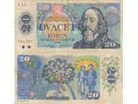 tino37- CZECHOSLOVAKIA - 20 KRON - 1988
