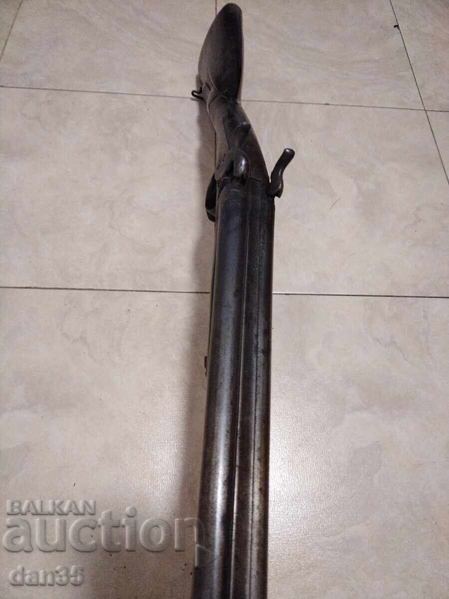 МНОГО СТАРА ДВУЦЕВКА КАПСУЛНА ПУШКА - 7 МНОГО СТАРА ДВУЦЕВКА КАПСУЛНА ПУШКА - 7