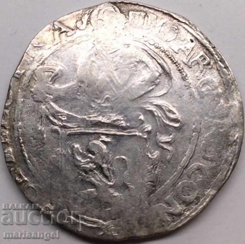 Netherlands Thaler 1644 1/2 Lion Daaler Utrecht silver - 6 Netherlands Thaler 1644 1/2 Lion Daaler Utrecht silver - 6