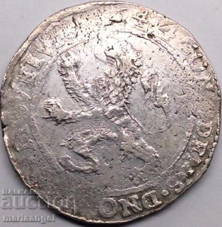 Netherlands Thaler 1644 1/2 Lion Daaler Utrecht silver - 7 Netherlands Thaler 1644 1/2 Lion Daaler Utrecht silver - 7