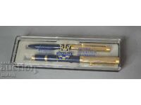 REFORM Luxury Gold-Plated Pen Set Football