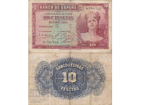 tino37- SPAIN - 10 PESETS - 1935 - F
