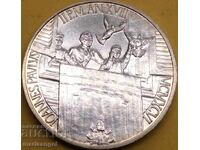 1000 лири 1996 Ватикан Иоан Павел II сребро