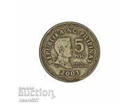 5 Πέσο 2001 - Φιλιππίνες