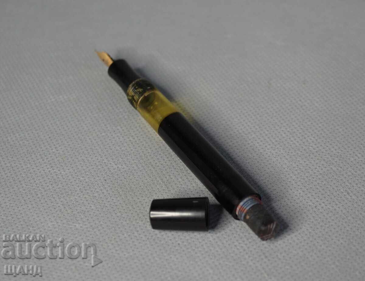 RONA GOLD Old German Fountain Pen with Gold Nib and Case - 5 RONA GOLD Old German Fountain Pen with Gold Nib and Case - 5