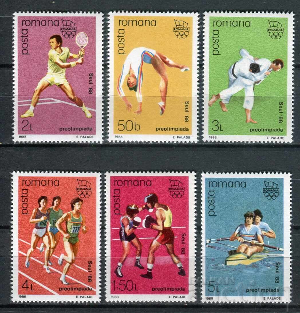 România 1988 MnH - Sport, jocuri olimpice România 1988 MnH - Sport, jocuri olimpice