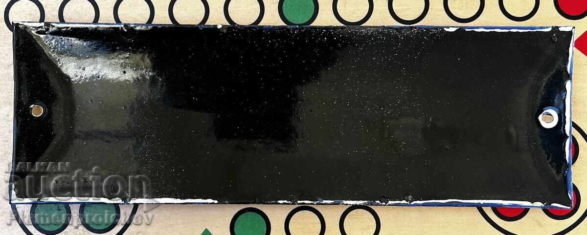 TABELĂ NEINSTALATĂ DE LA SERVICIILE SOCIALE, TABLIȚĂ PENTRU MODEL, CASĂ DE IGIEIE cu preț 30.00 BGN | € 15.34