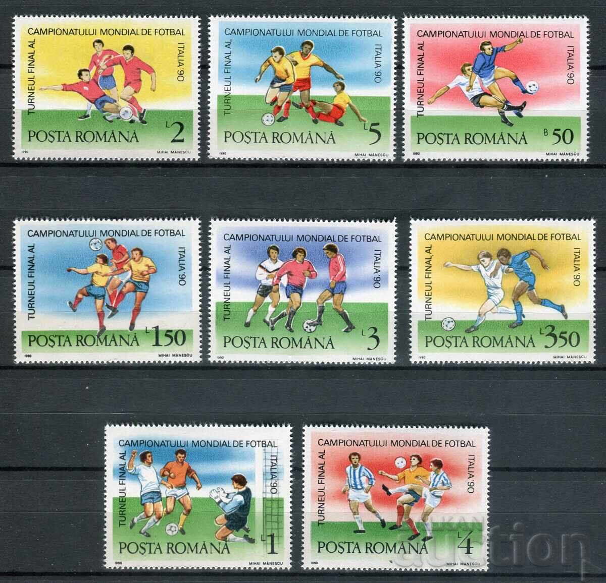 Romania 1990 MnH - Sport, Football, Italy '90 Romania 1990 MnH - Sport, Football, Italy '90