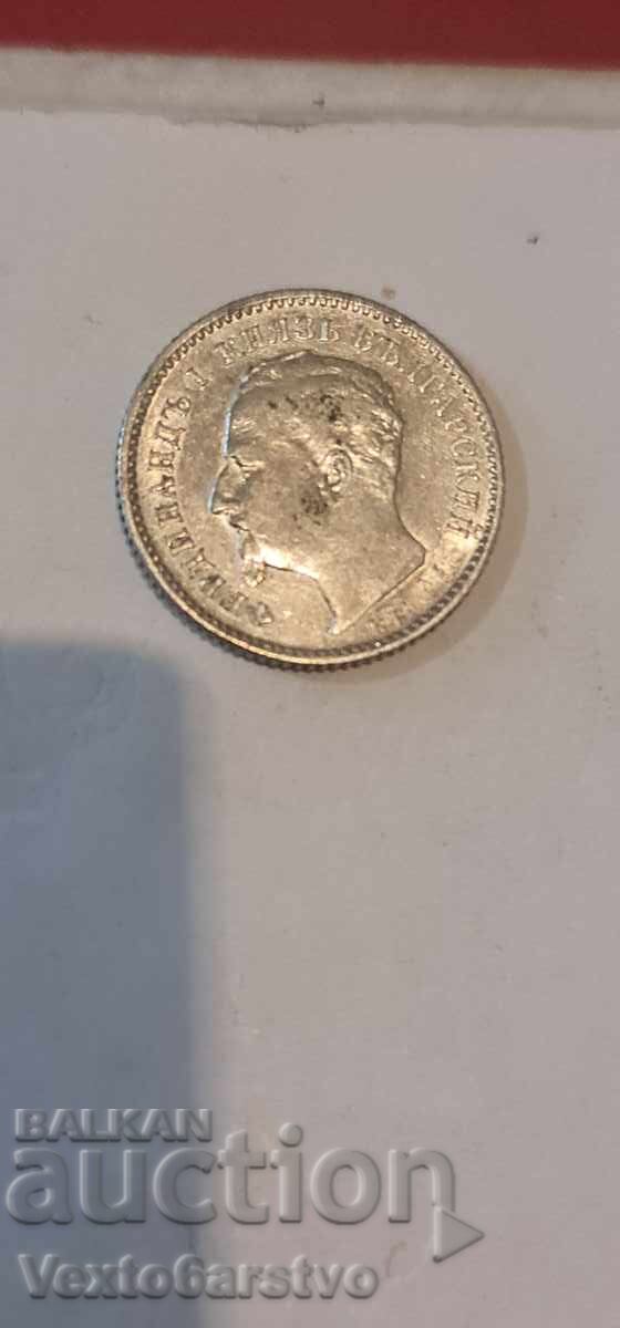 Монета- 50 стотинки 1891г. БЗЦ. 3 - 7 Монета- 50 стотинки 1891г. БЗЦ. 3 - 7