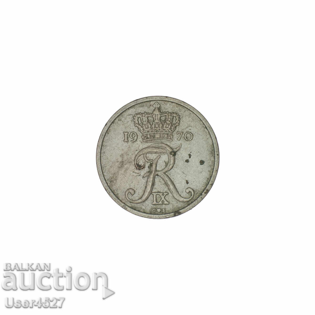 10 Øre - Frederik IX 1970 - Denmark 10 Øre - Frederik IX 1970 - Denmark