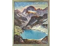 Painting "V. Orlovets with Malovishko Lake", artist K. Mateev