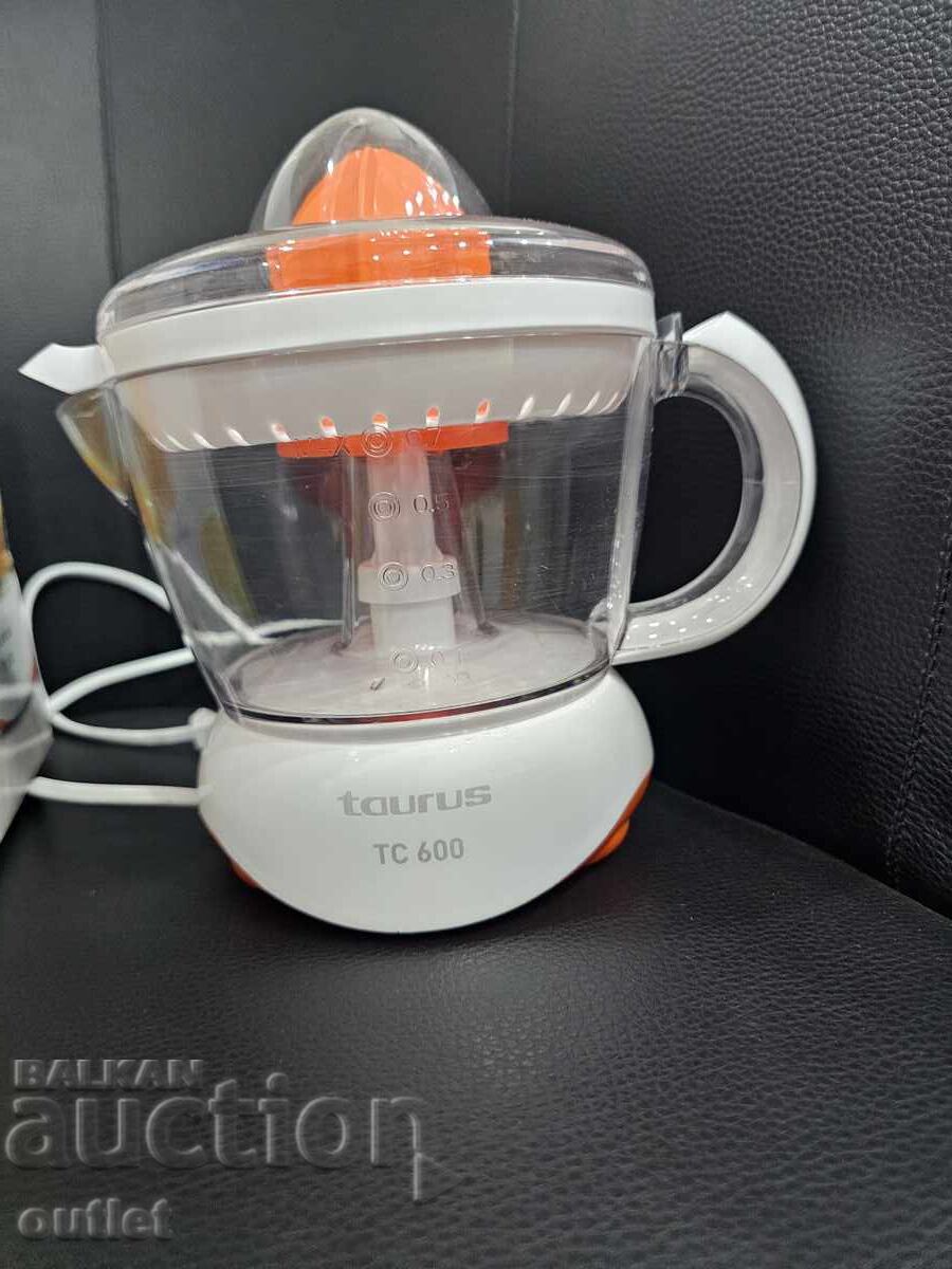 Taurus Electric Juicer with price 0.01 BGN | € 0.01 Taurus Electric Juicer with price 0.01 BGN | € 0.01