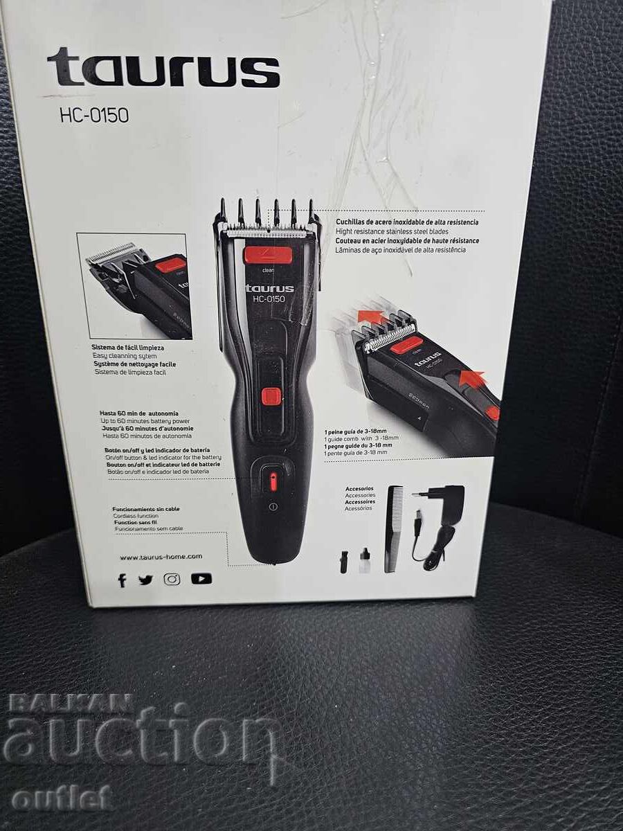 Auction Taurus Hair Clipper Auction Taurus Hair Clipper