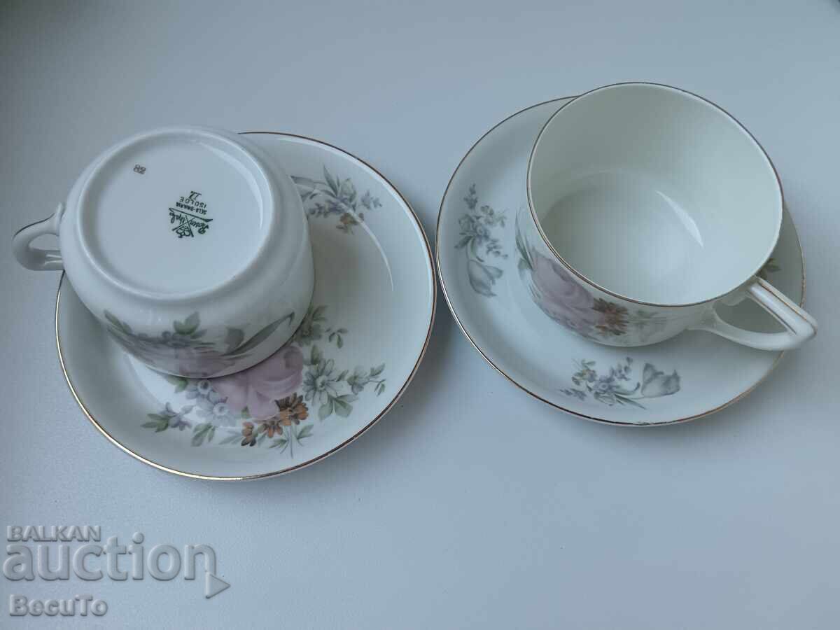 Delivery of Rosenthal, Rosenthal, 2 tea/coffee sets, 300 ml each, excellent condition Delivery of Rosenthal, Rosenthal, 2 tea/coffee sets, 300 ml each, excellent condition