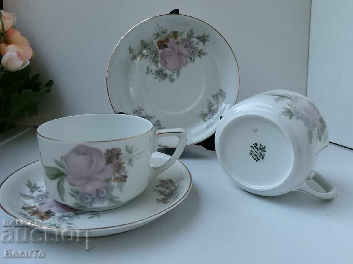 Rosenthal, Rosenthal, 2 tea/coffee sets, 300 ml each, excellent condition Rosenthal, Rosenthal, 2 tea/coffee sets, 300 ml each, excellent condition