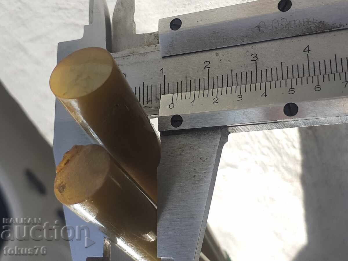 Catalin bakelite rods, damar, rosary, 156 grams - 6