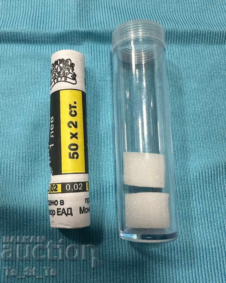 Φισέκ 50 x 2 τεμ. 2000 γρ. σε ΣΩΛΗΝΑ - μη κυκλοφορημένα, UNC Φισέκ 50 x 2 τεμ. 2000 γρ. σε ΣΩΛΗΝΑ - μη κυκλοφορημένα, UNC