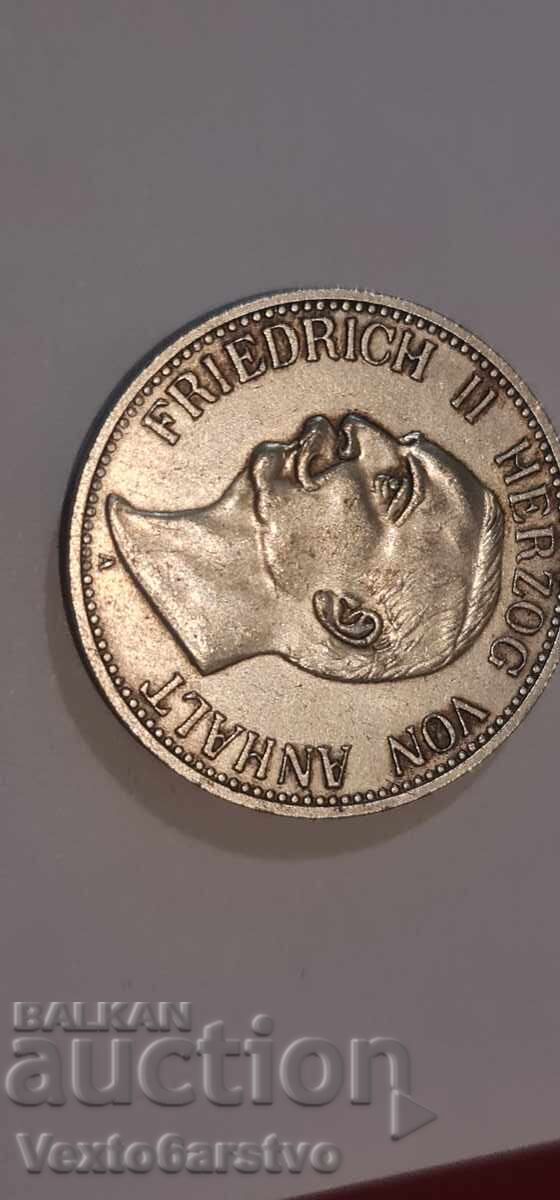 Auction Coin - 3 marks 1909 - Germany - BZTs Auction Coin - 3 marks 1909 - Germany - BZTs