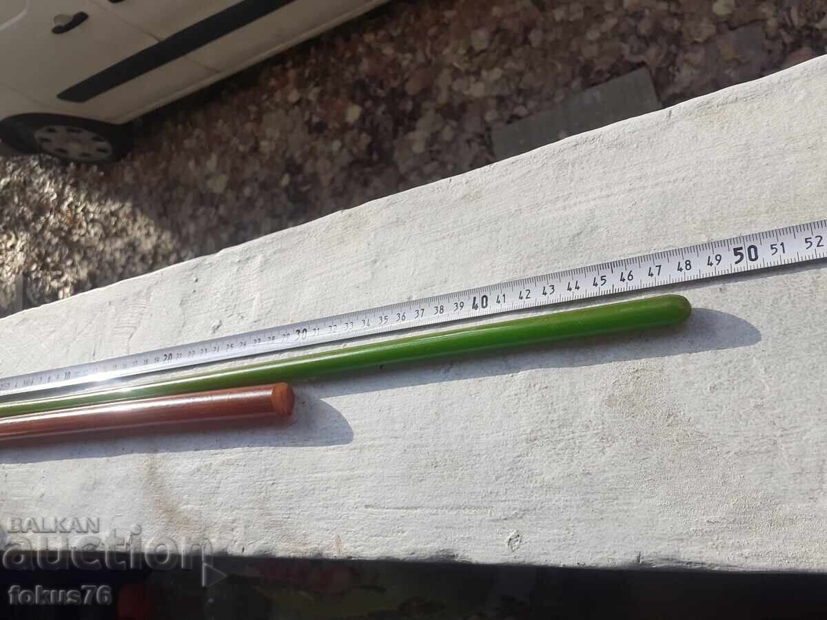 Catalin bakelite rods, damar, rosary, 130 grams - 6 Catalin bakelite rods, damar, rosary, 130 grams - 6