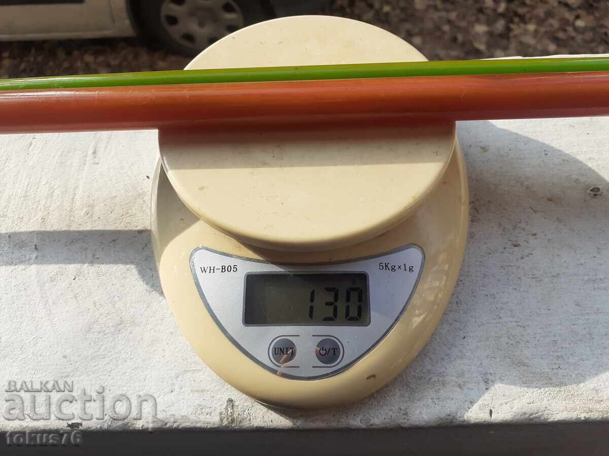 Catalin bakelite rods, damar, rosary, 130 grams - 7 Catalin bakelite rods, damar, rosary, 130 grams - 7