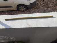 Catalin bakelite rod, damari beads, rosary, 71 grams