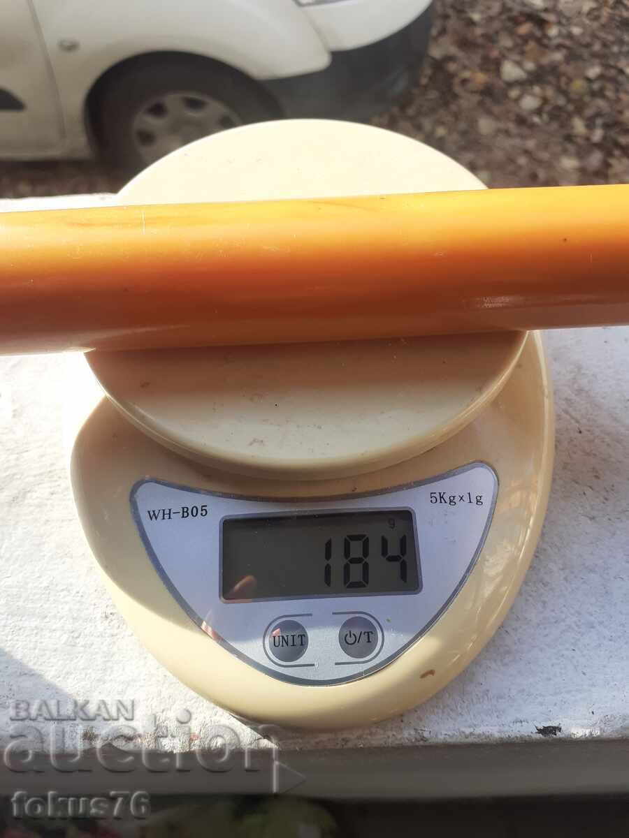 Catalin bakelite rod, damari rosary, 184 grams - 7 Catalin bakelite rod, damari rosary, 184 grams - 7