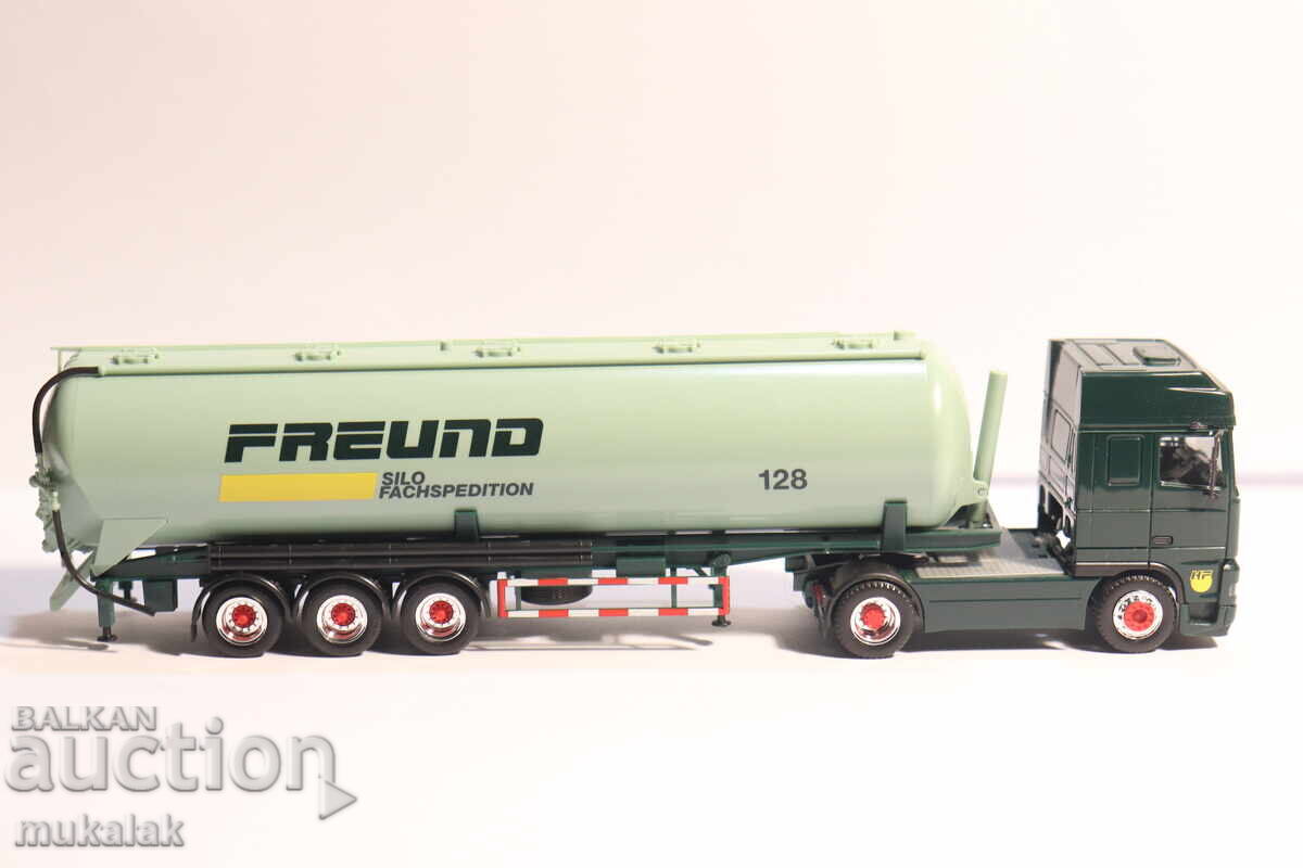 HERPA H0 1/87 DAF SILOZ CISTERNĂ CAMION MODEL - 6 HERPA H0 1/87 DAF SILOZ CISTERNĂ CAMION MODEL - 6