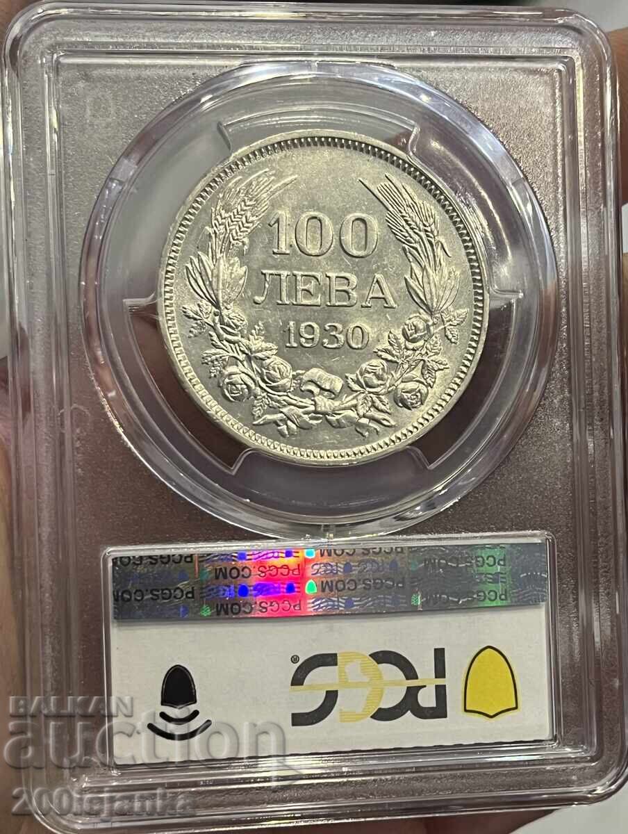 100 lv 1930g MS62 100 lv 1930g MS62