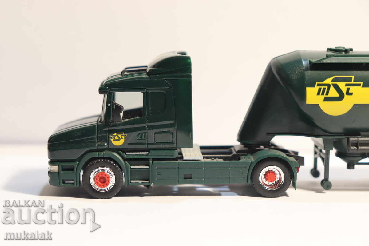 HERPA H0 1/87 SCANIA SILO TANK TRUCK MODEL with price 40.00 BGN | € 20.45 HERPA H0 1/87 SCANIA SILO TANK TRUCK MODEL with price 40.00 BGN | € 20.45
