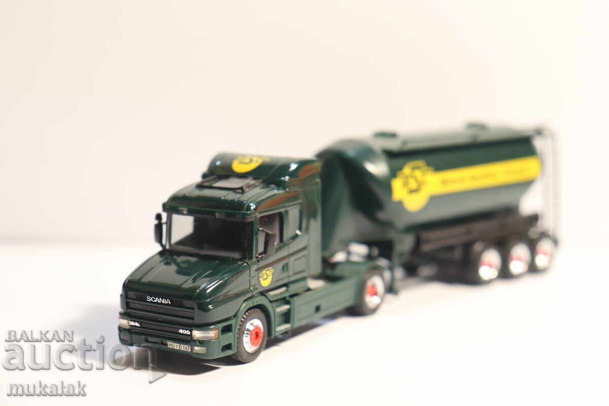 Delivery of HERPA H0 1/87 SCANIA SILO TANK TRUCK MODEL Delivery of HERPA H0 1/87 SCANIA SILO TANK TRUCK MODEL