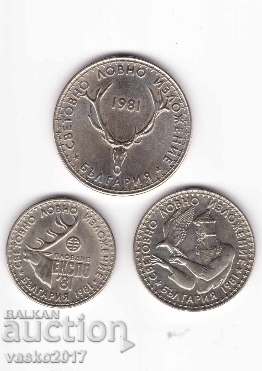 Lot hunting exhibition - Bulgaria 1981 Lot hunting exhibition - Bulgaria 1981