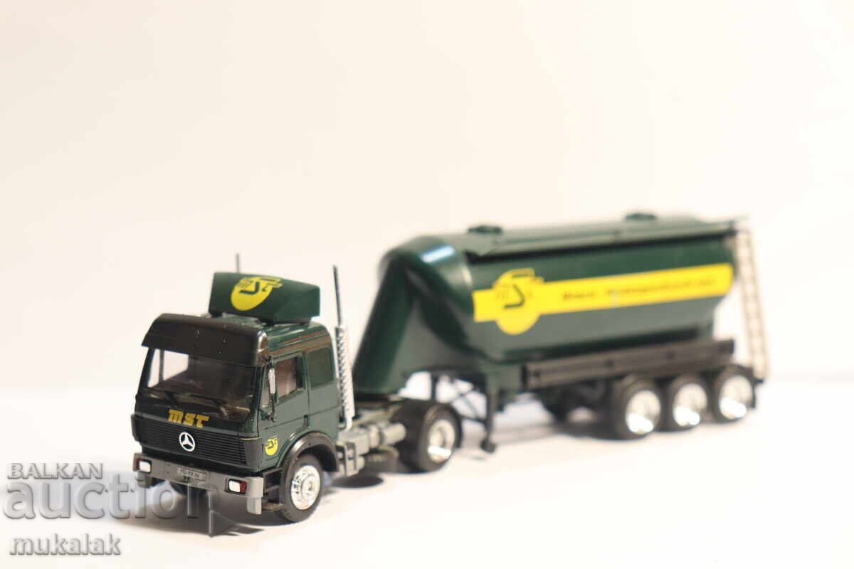 Livrarea HERPA H0 1/87 MERCEDES BENZ CISTERNĂ SILOZ CAMION MODEL