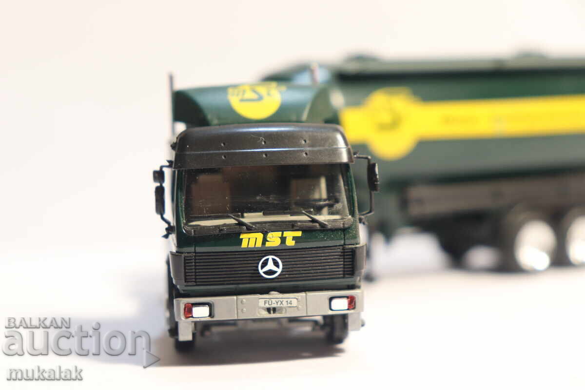 HERPA H0 1/87 MERCEDES BENZ CISTERNĂ SILOZ CAMION MODEL - 5