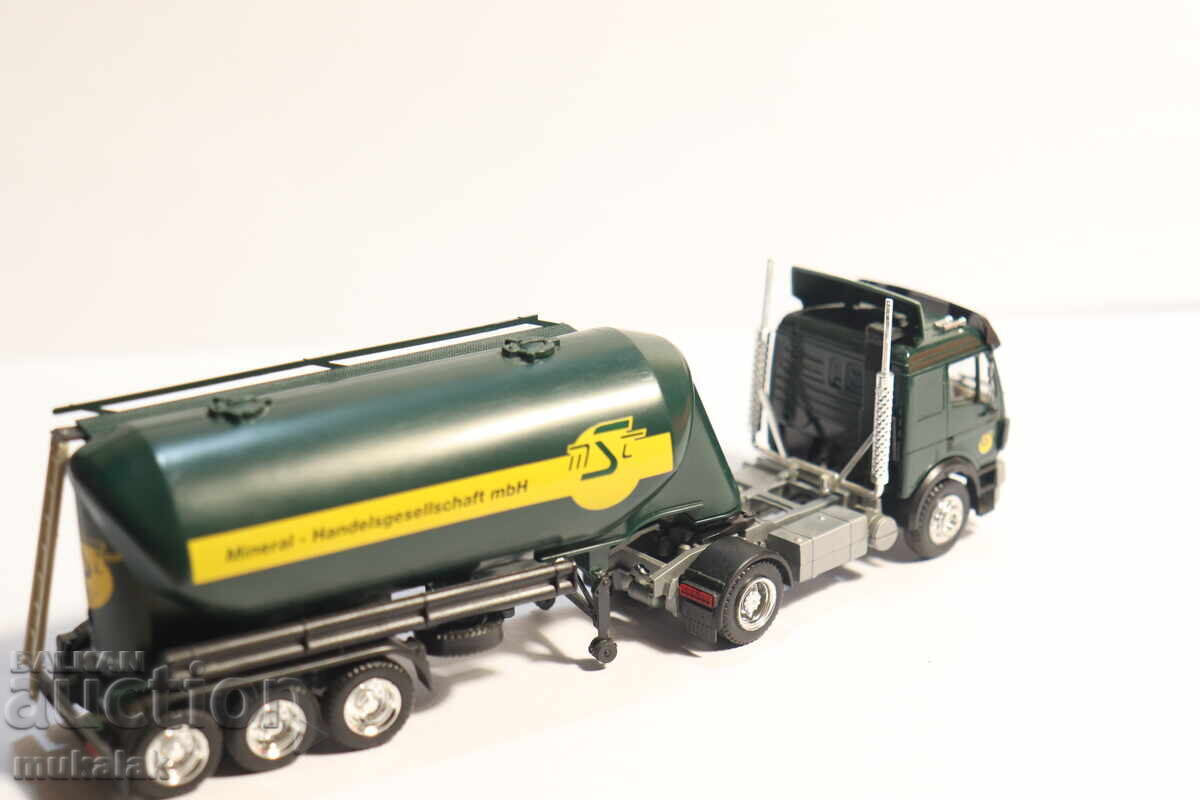 HERPA H0 1/87 MERCEDES BENZ CISTERNĂ SILOZ CAMION MODEL - 7