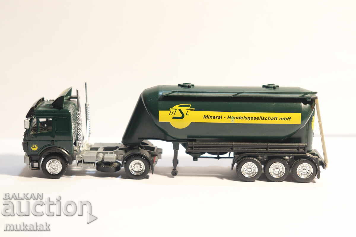 HERPA H0 1/87 MERCEDES BENZ CISTERNĂ SILOZ CAMION MODEL