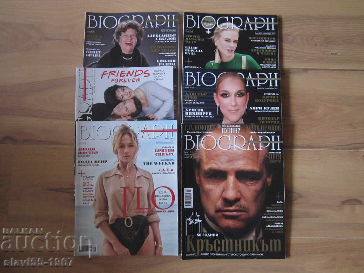 LOT REVISTE BIOGRAPH BZC !!!