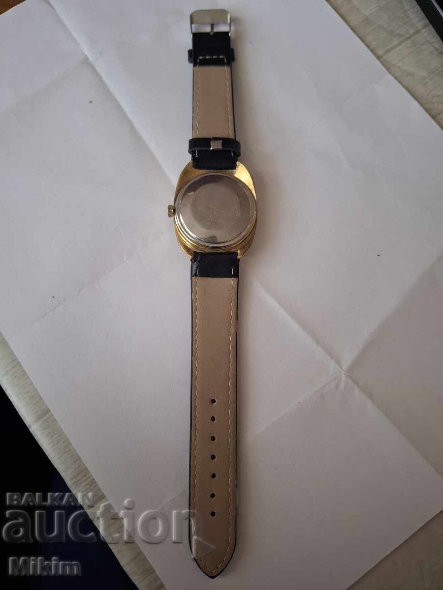 Delivery of Gold-plated Men's Watch Eret Automatic