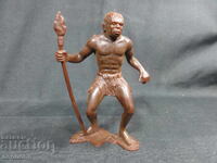 VECHE FIGURINĂ RETRO SOVIETICĂ DIN PLASTIC NEANDERTHAL