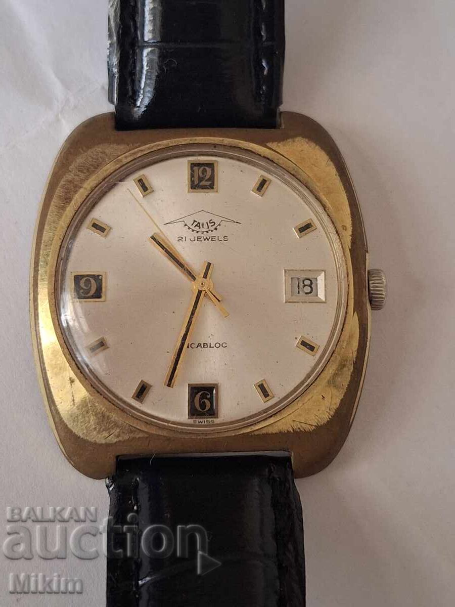 Ceas bărbătesc Talis placat cu aur
