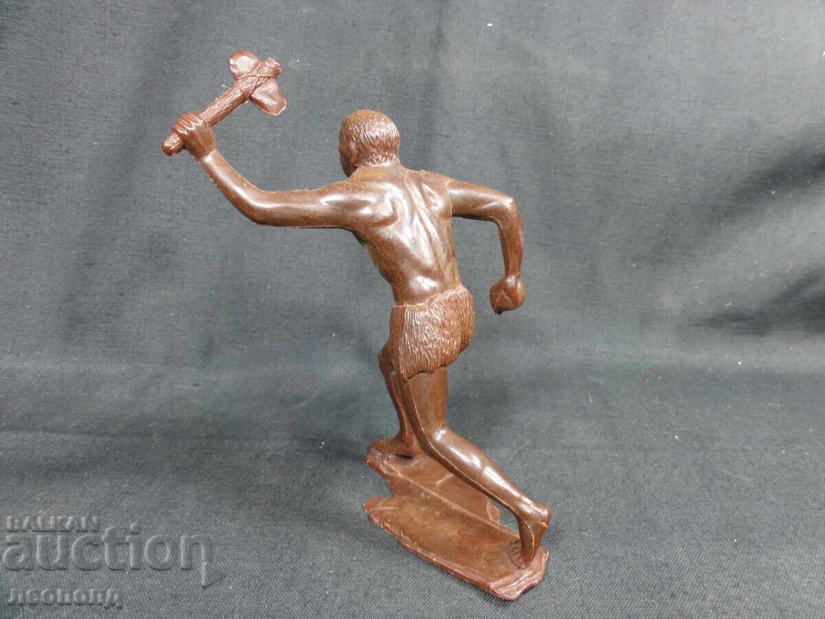 Auction OLD RETRO USSR PLASTIC FIGURE NEANDERTHAL Auction OLD RETRO USSR PLASTIC FIGURE NEANDERTHAL