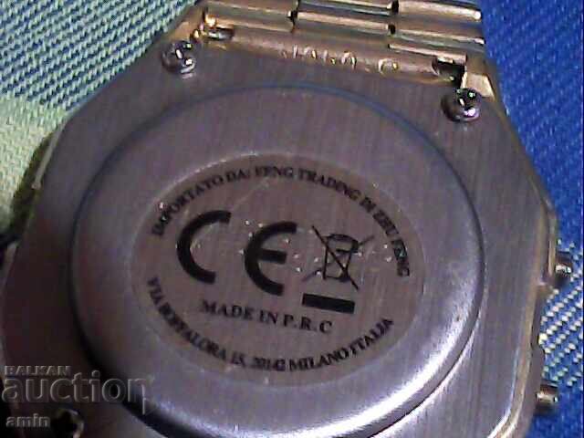 Auction Electronic watch works, no battery Auction Electronic watch works, no battery