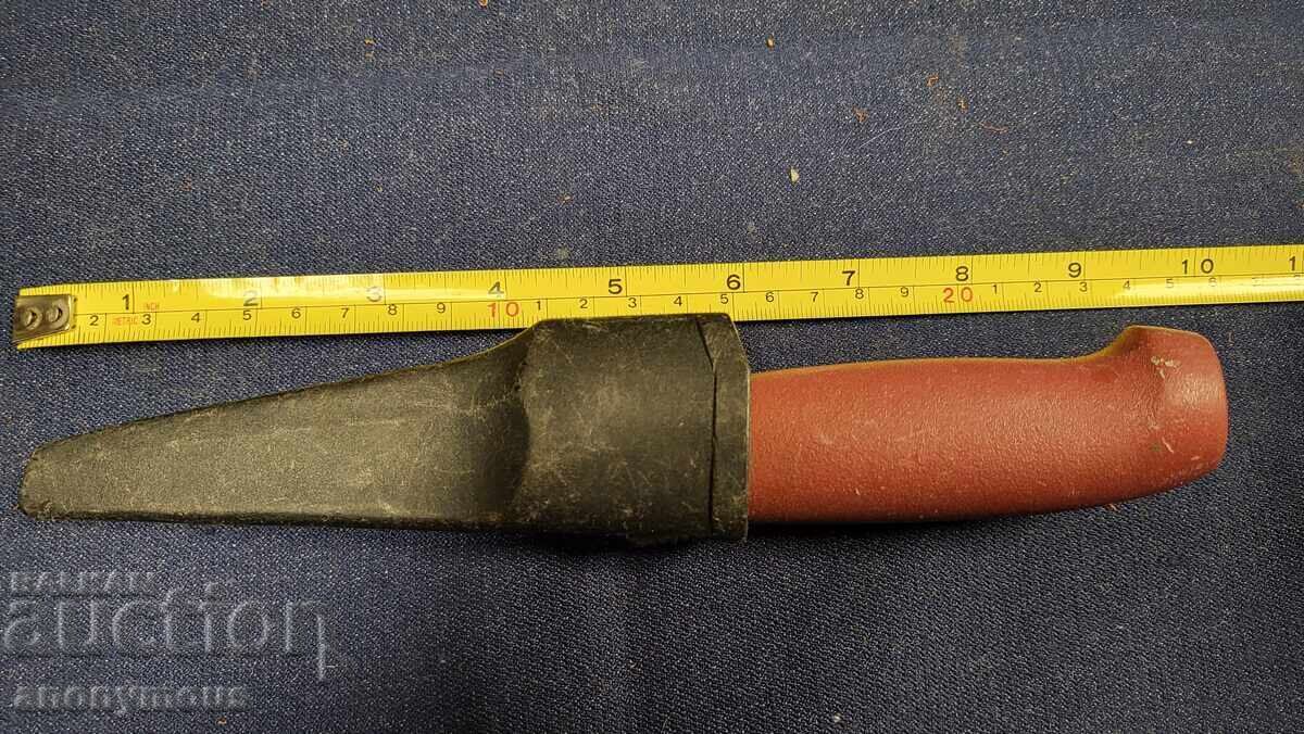 Παλιό μαχαίρι, Mora, φινκα με θήκη Σουηδία 1 Παλιό μαχαίρι, Mora, φινκα με θήκη Σουηδία 1