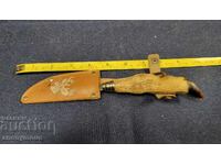 Παλιό μαχαίρι, Mora, φινκα με θήκη κυνηγιού Σουηδία