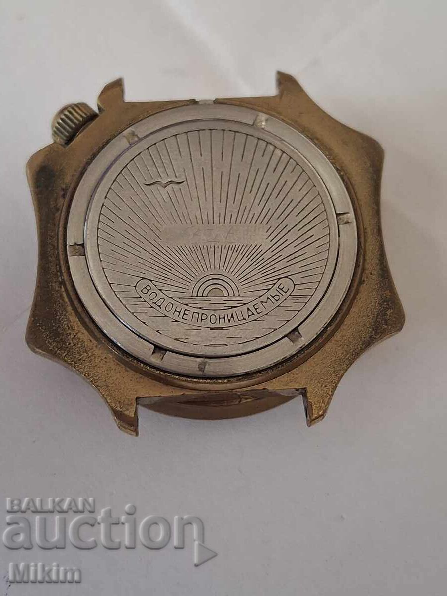 Gold-plated Men's Watch Vostok Admiral with price 0.01 BGN | € 0.01 Gold-plated Men's Watch Vostok Admiral with price 0.01 BGN | € 0.01