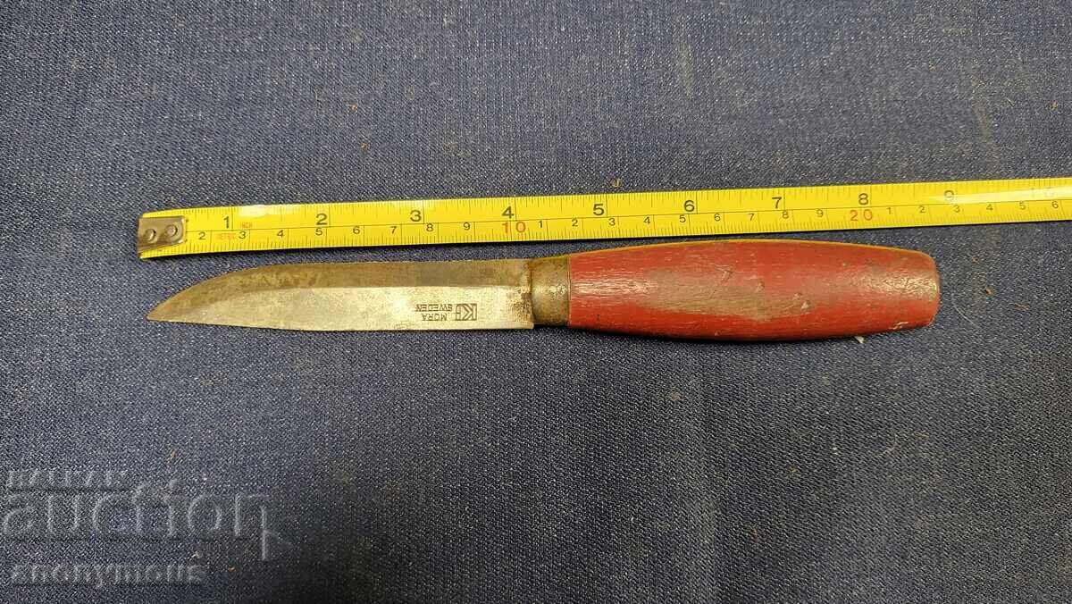 Old knife, Mora, Finnish knife with sheath Sweden 9 - 5 Old knife, Mora, Finnish knife with sheath Sweden 9 - 5
