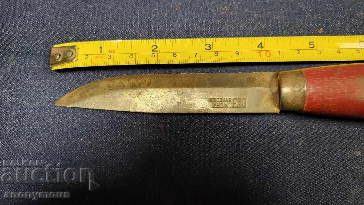 Old knife, Mora, Finnish knife with sheath Sweden 9 - 6 Old knife, Mora, Finnish knife with sheath Sweden 9 - 6