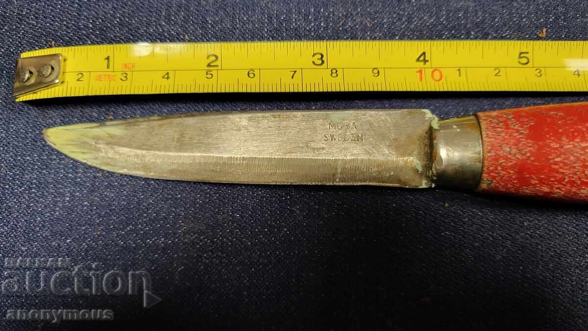 Old knife, Mora, Finnish knife with sheath Sweden 11 - 6 Old knife, Mora, Finnish knife with sheath Sweden 11 - 6