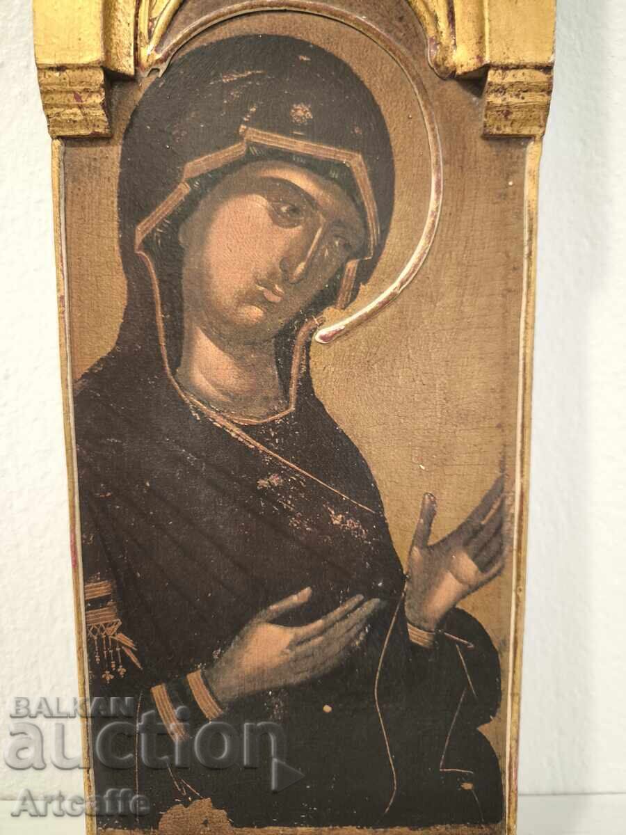 Icoană a Fecioarei Maria cu preț 200.00 BGN | € 102.26 Icoană a Fecioarei Maria cu preț 200.00 BGN | € 102.26