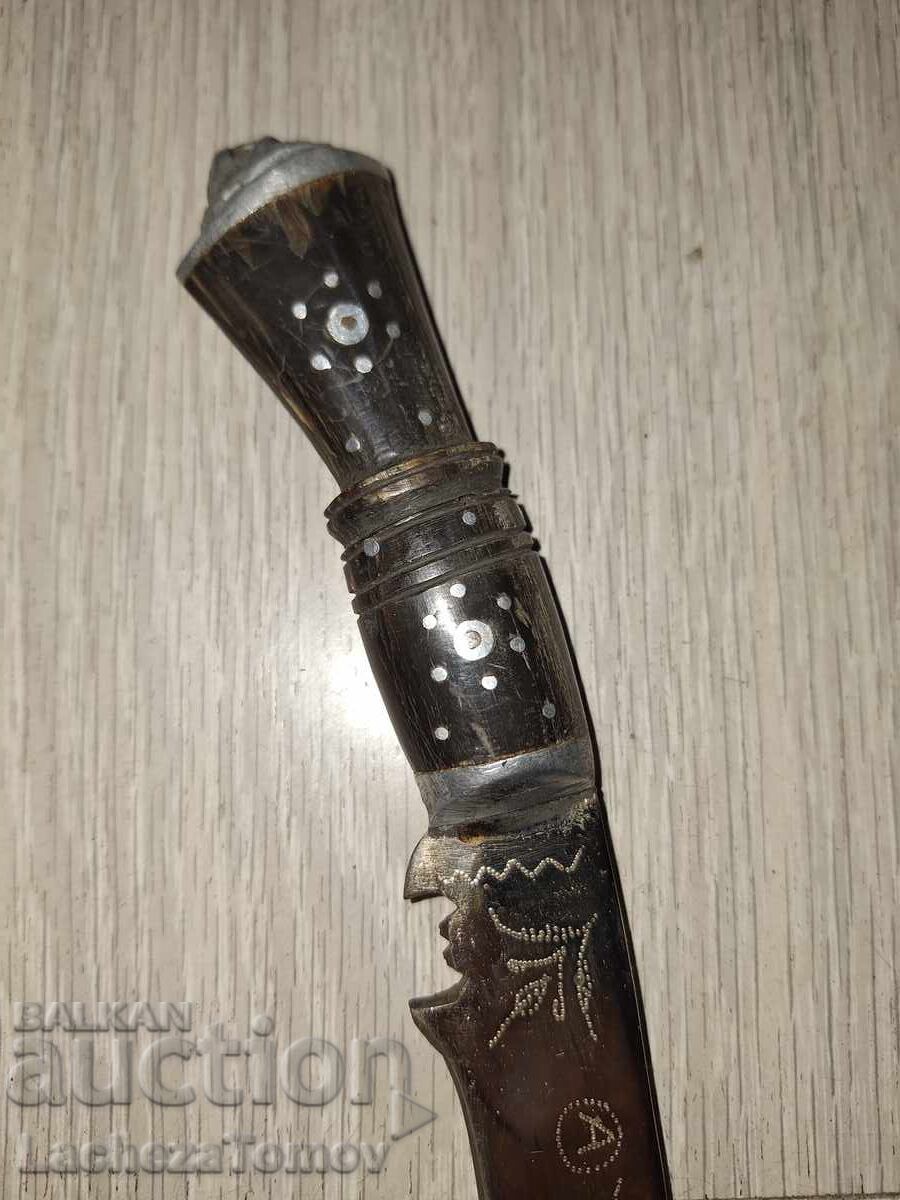 Delivery of Kukri Nepal blade kama scabbard excellent condition Delivery of Kukri Nepal blade kama scabbard excellent condition